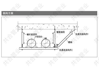 多管共架抗震基础方案